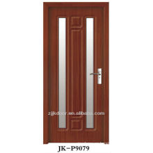 Nigeria popular puerta de cristal pvc